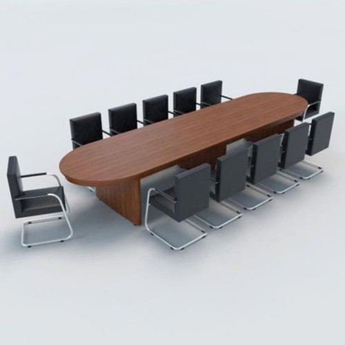 Brown OVAL Wooden Conference Table Manufacturers, Wholesale Suppliers in Gujarat