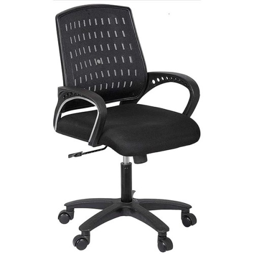 Fabric Black Mesh Computer Chair, For Office Manufacturers, Wholesale Suppliers in Chhattisgarh