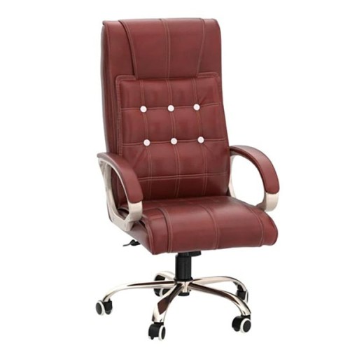 High Back Revolving Boss Chair, Brown Manufacturers, Wholesale Suppliers in Jammu And Kashmir