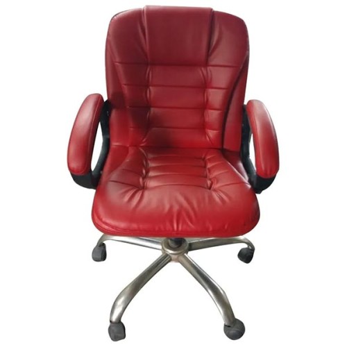 Mid Back Red Cushion Revolving Chair Manufacturers, Wholesale Suppliers in Madhya Pradesh