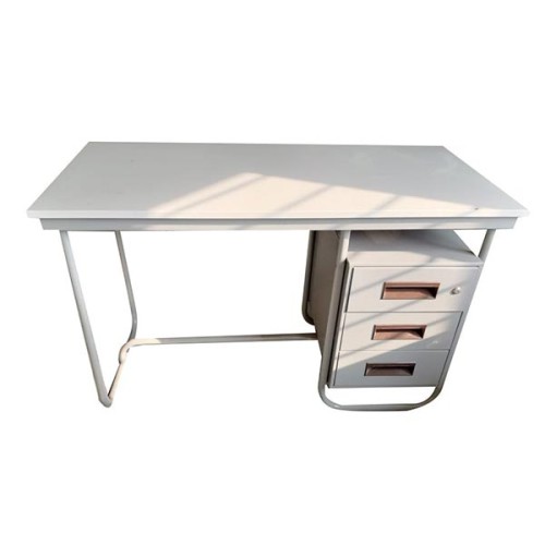 Rectangular ( Top Size) MS Steel Office Table, Polished Manufacturers, Wholesale Suppliers in Delhi