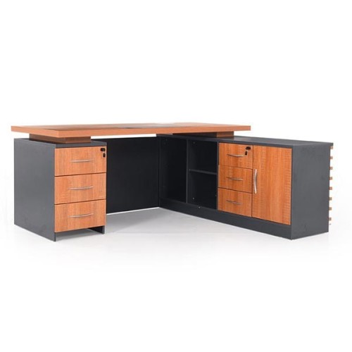 Wooden L Shape Office Executive Table Manufacturers, Wholesale Suppliers in Chandigarh